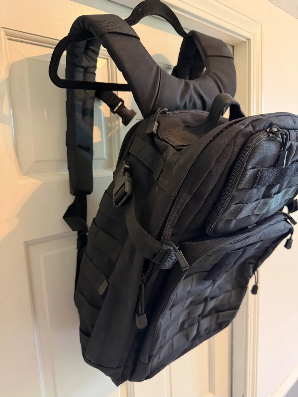 5.11 Rush 24 Tactical Black MOLLE Backpack – Men’s Utility Bag
